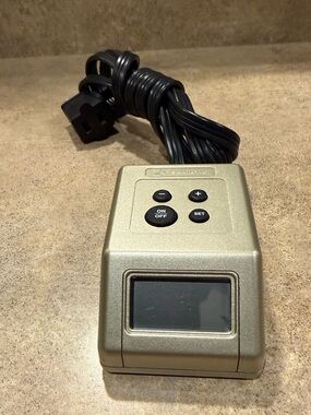 Intermatic TB121 Digital Programmable Tabletop Lamp & Appliance Timer - Tested